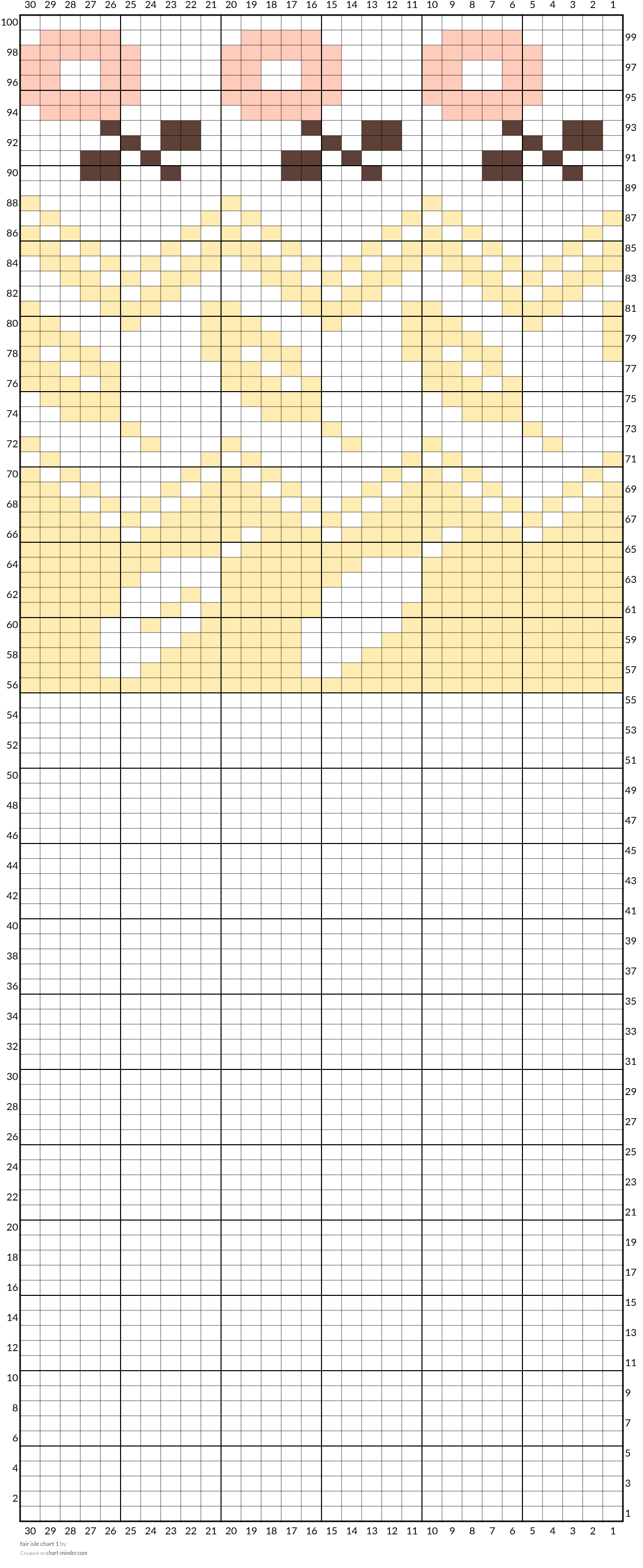 fair isle chart 1