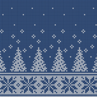 Snow and trees 