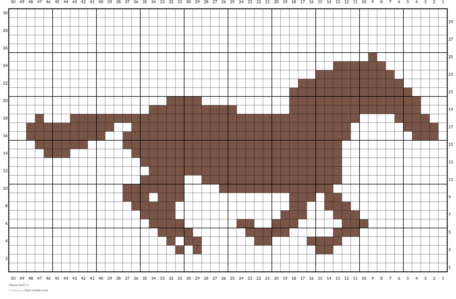 Horse knit 