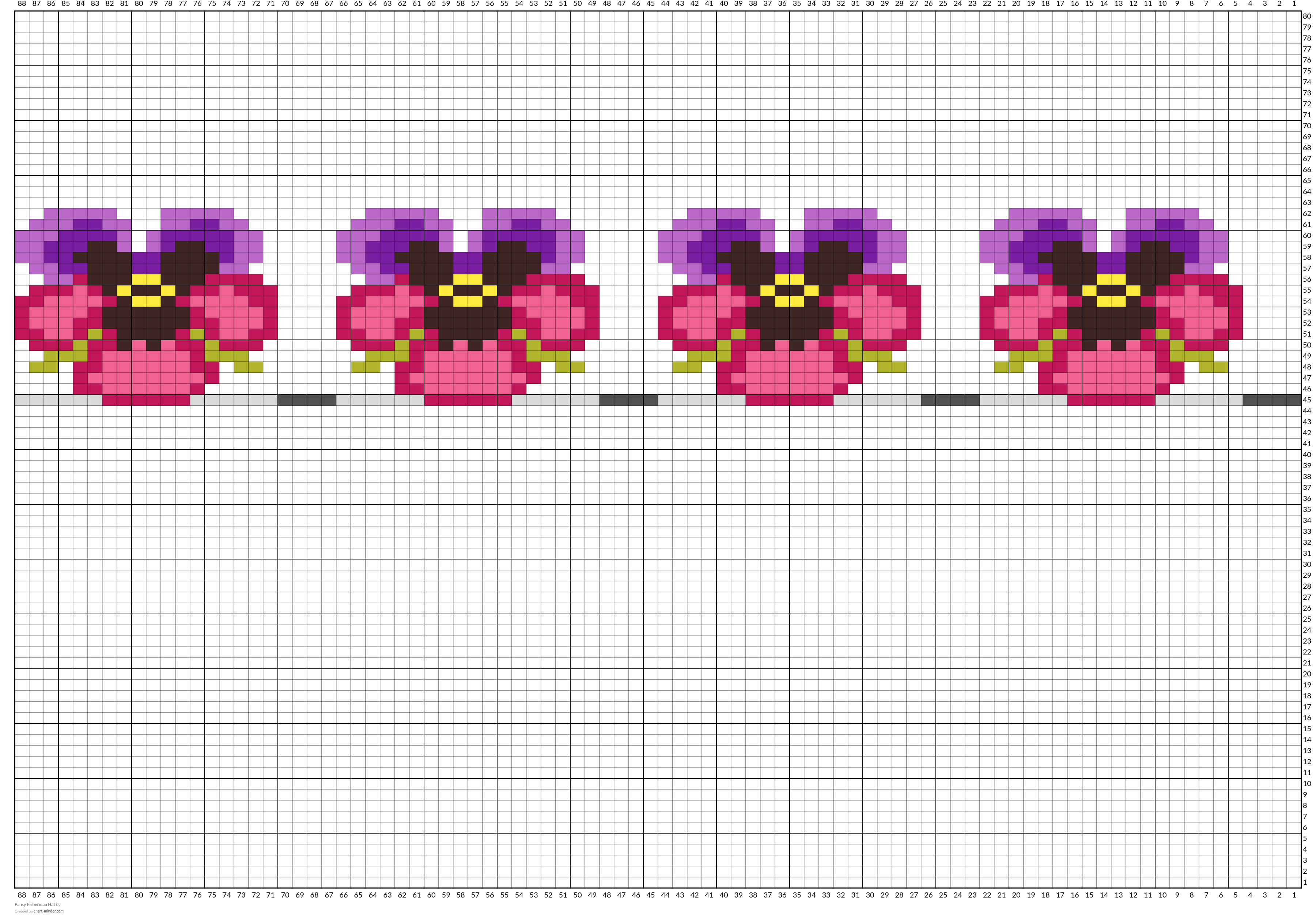 Pansy Fisherman Hat