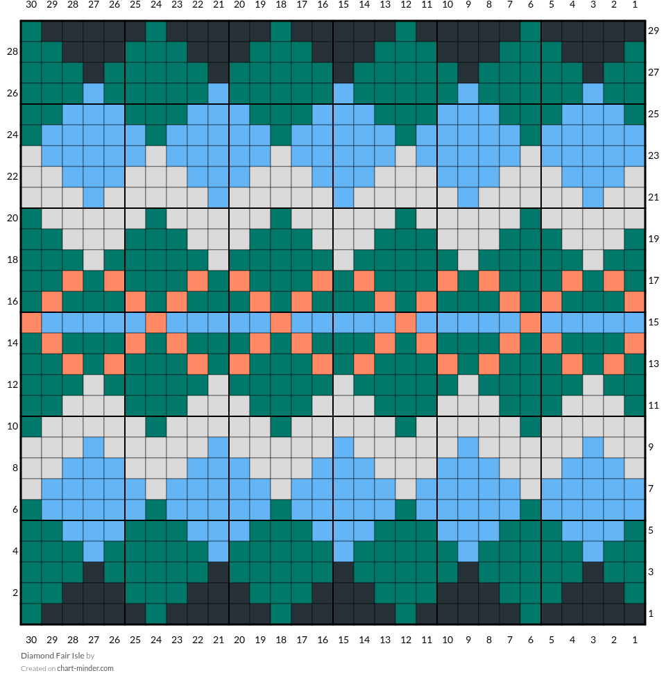 Diamond Fair Isle