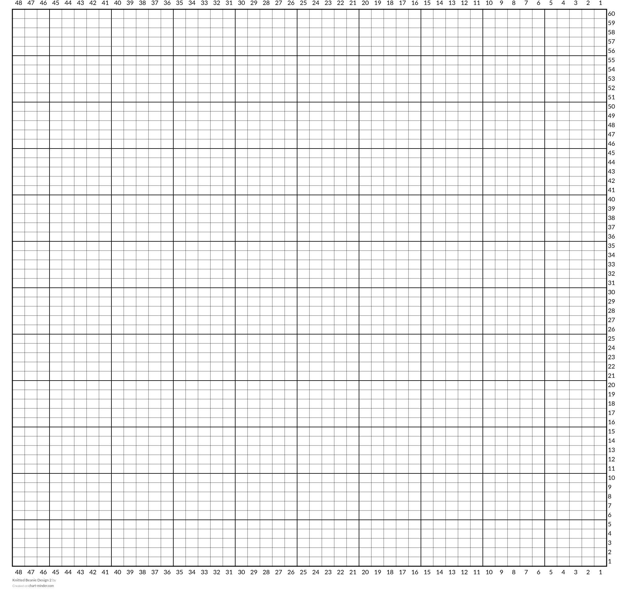 Knitted Beanie Design 2