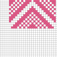 Seeded Chevron from A Treasury of Knitting Patterns by Barbara Walker
