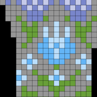 Blue flowers