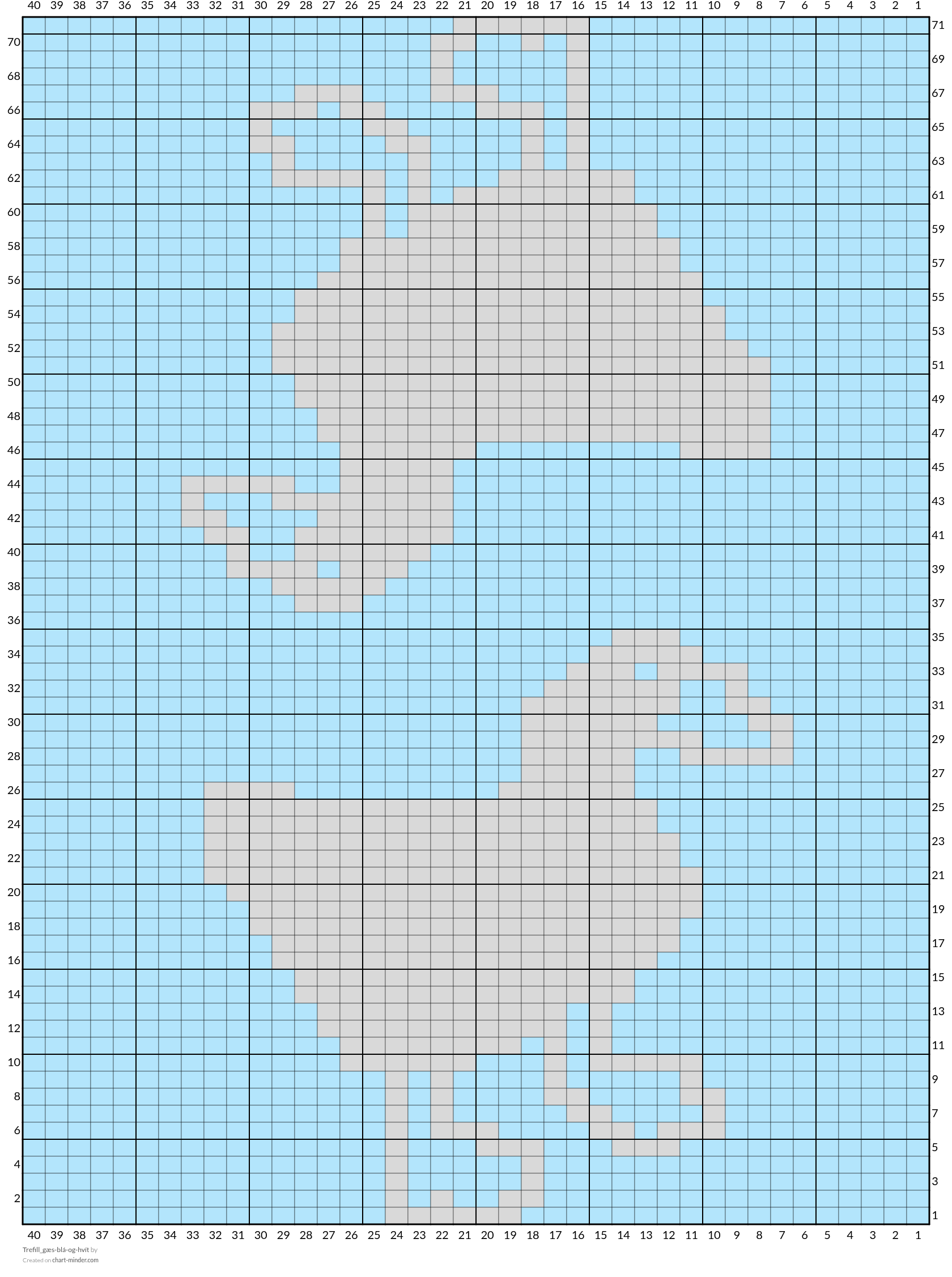 Trefill_gæs-blá-og-hvít