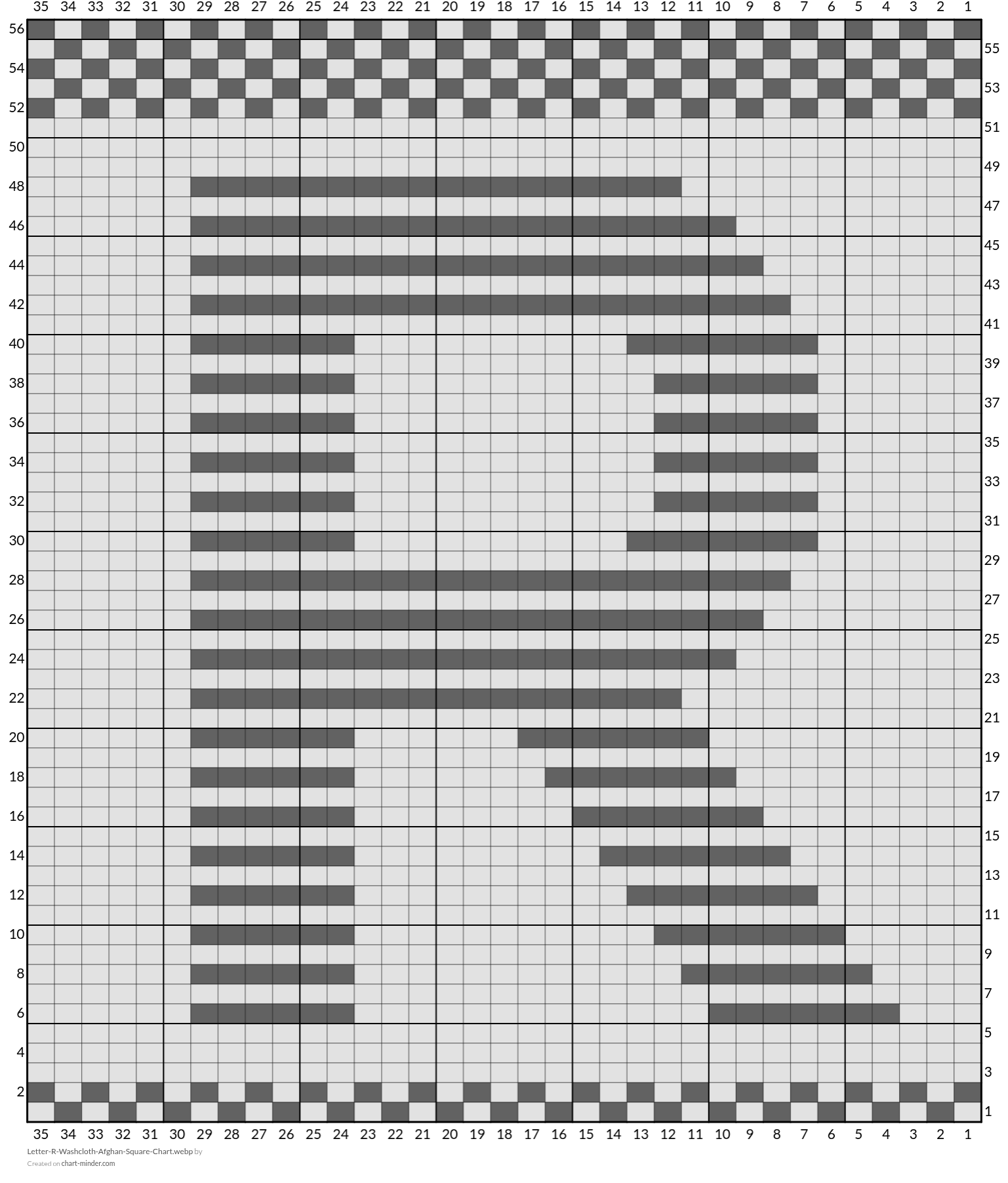 Letter-R-Washcloth-Afghan-Square-Chart.webp