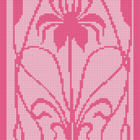 Floral low-contrast