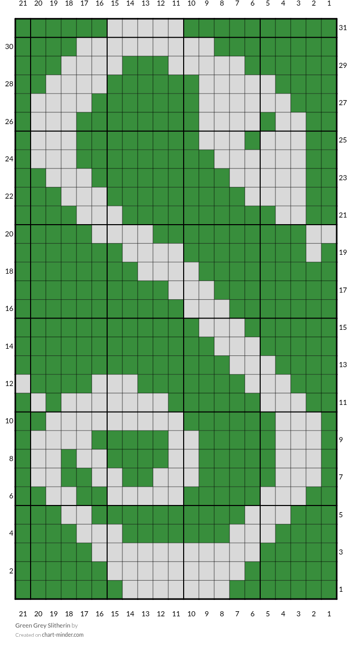 Green Grey Slitherin