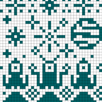 Noro Fair Isle Alien Cardigan