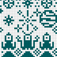 Copy of Copy of Noro Fair Isle Alien Cardigan