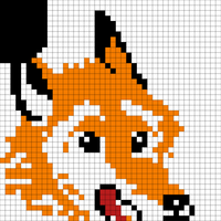 Fox Sweater Front Right Panel