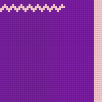 Purple Variegated Stocking