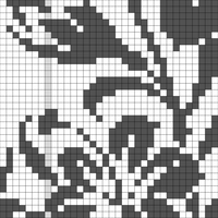 Copy of flower filet crochet