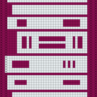 Cat bookshelves scarf