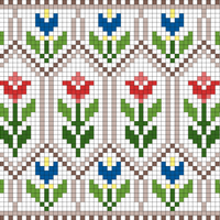 Repeating Flowers