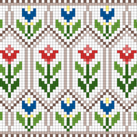 Repeating Flowers