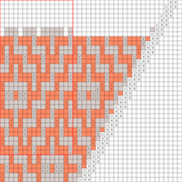 Big mosaic for shawl