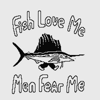 Fish love me...