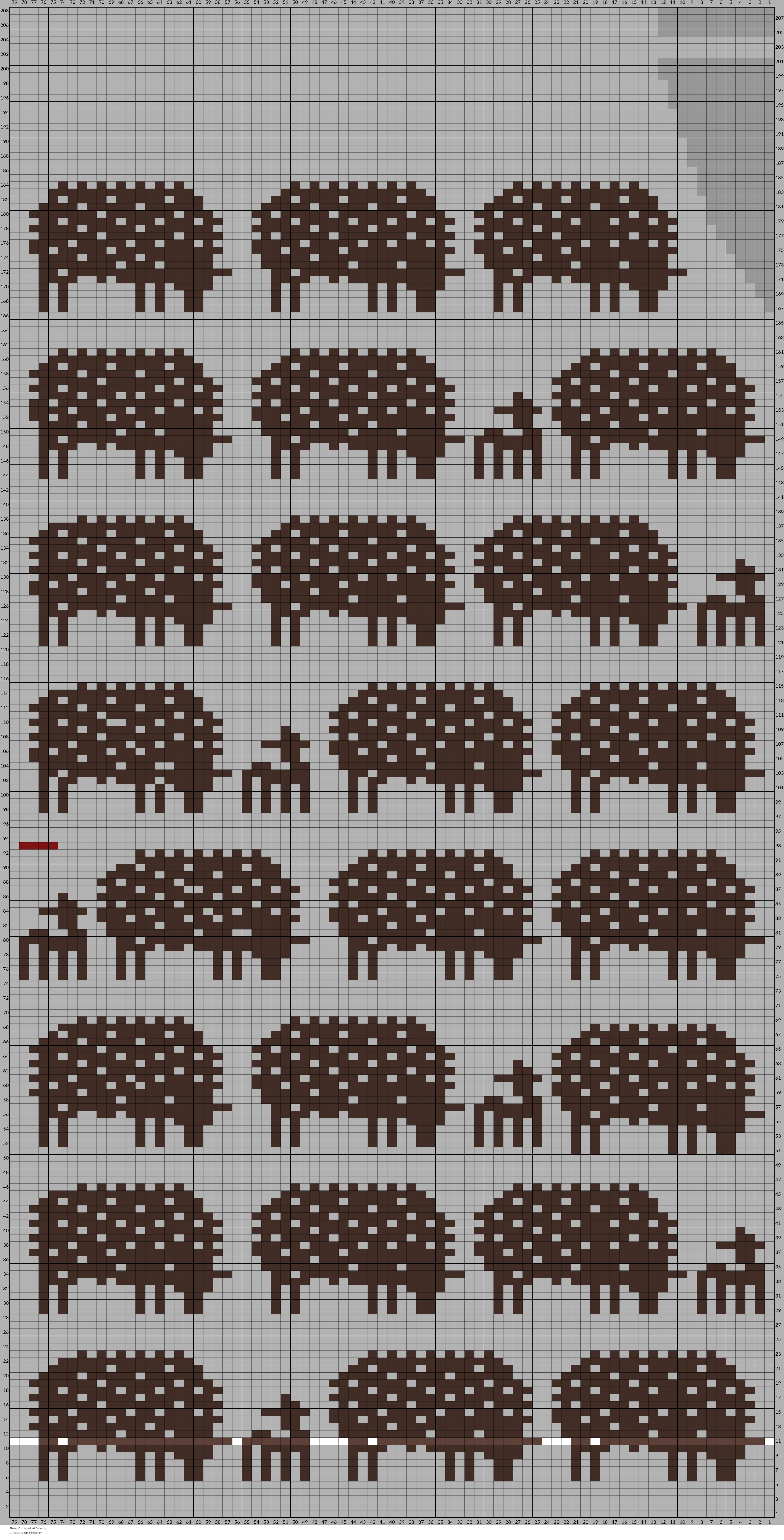 Sheep Cardigan Left Front