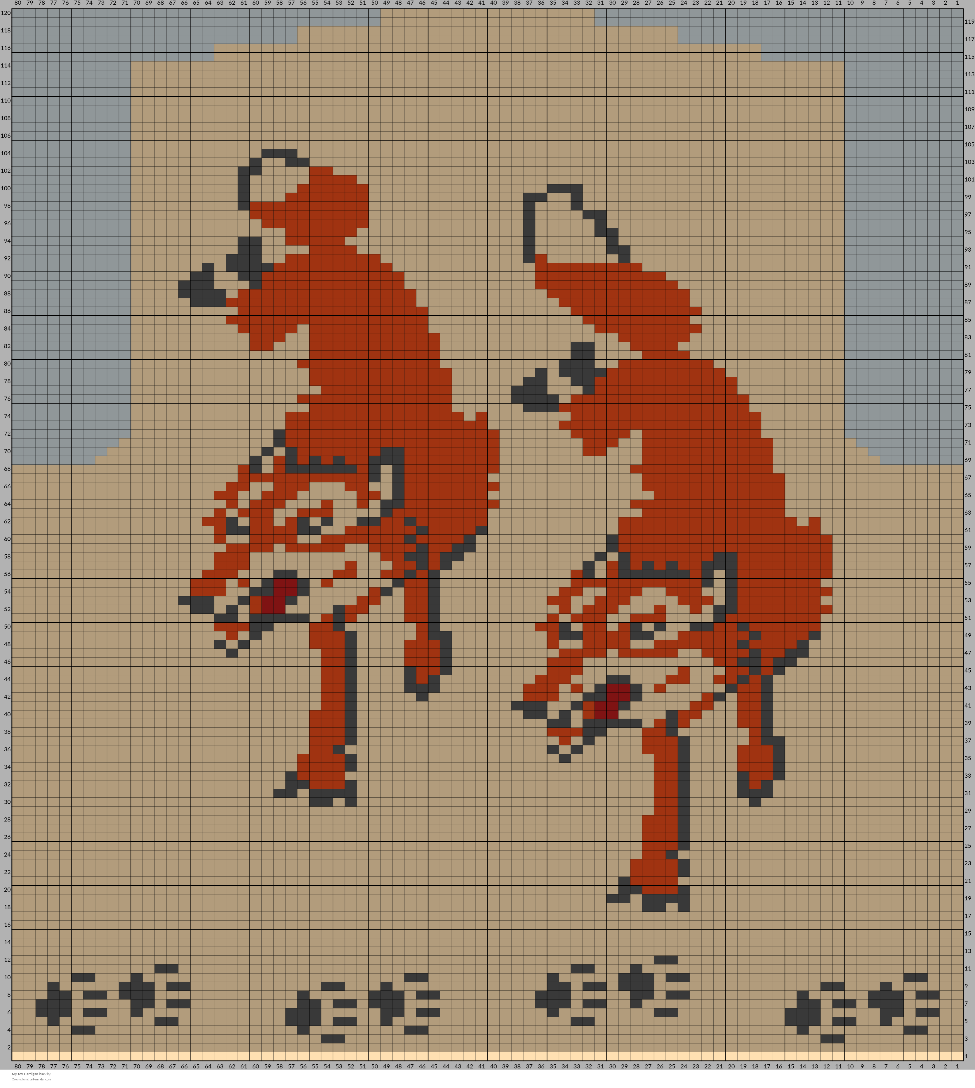 My-fox-Cardigan-back