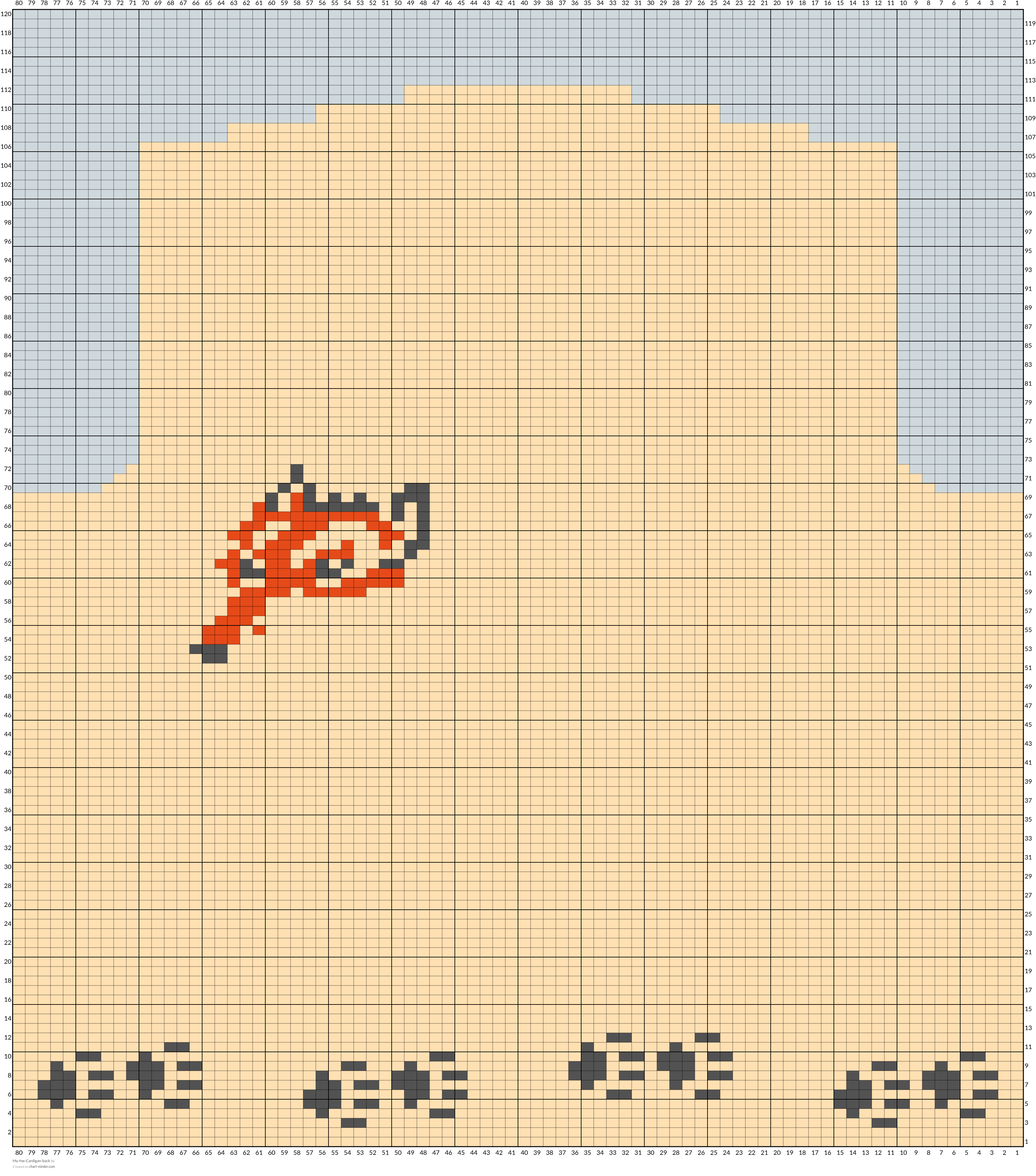 My-fox-Cardigan-back