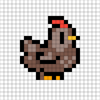 Huhn braun