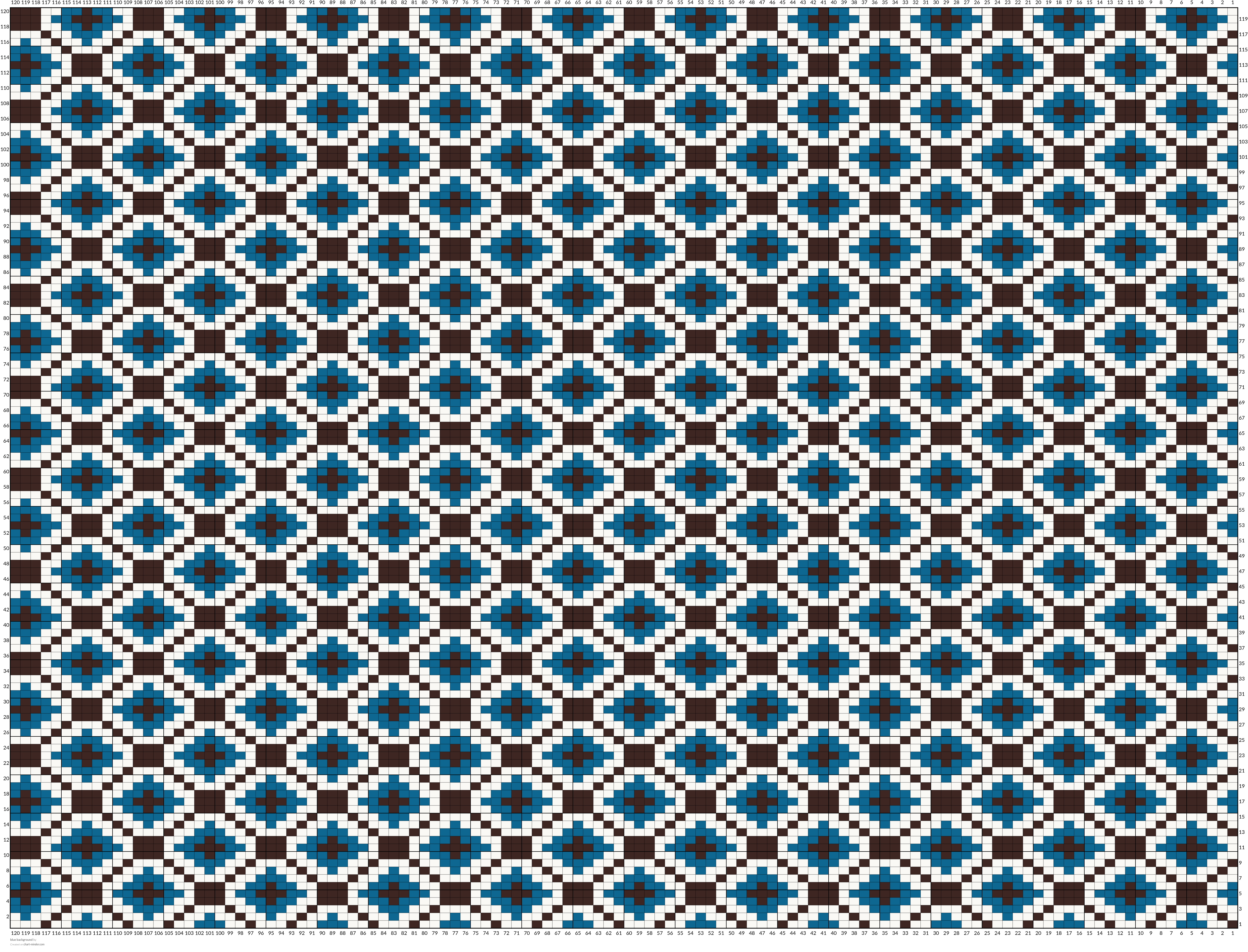 blue background