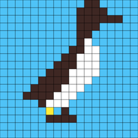 Bella's Guillemot Hat