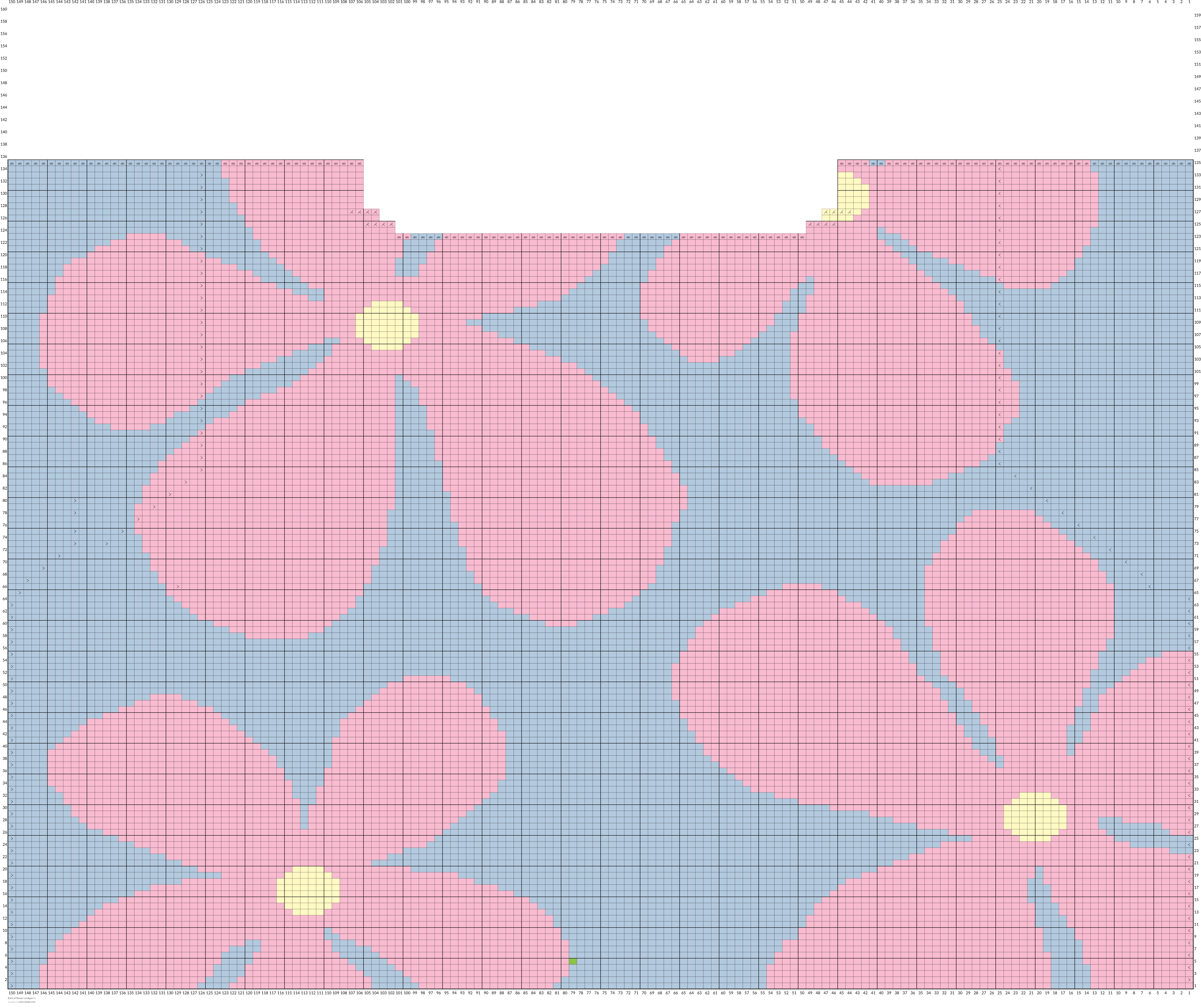 Back of flower cardigan