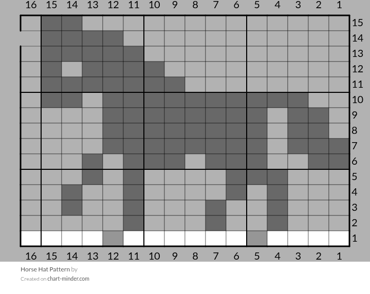 Horse Hat Pattern