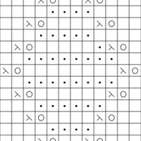 Lace rombo 12 stitches