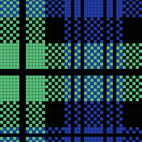 blue green tartan