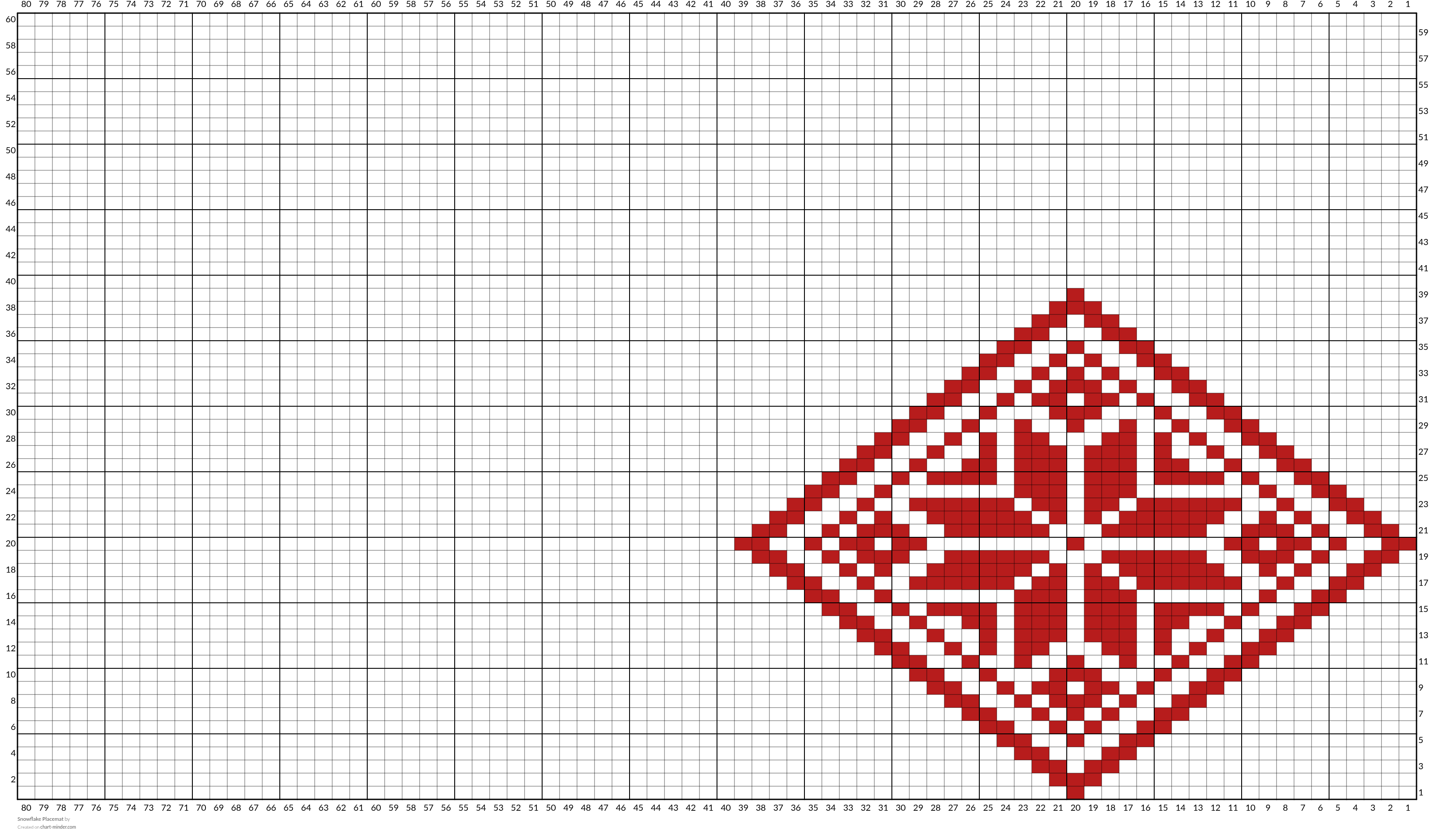 Snowflake Placemat