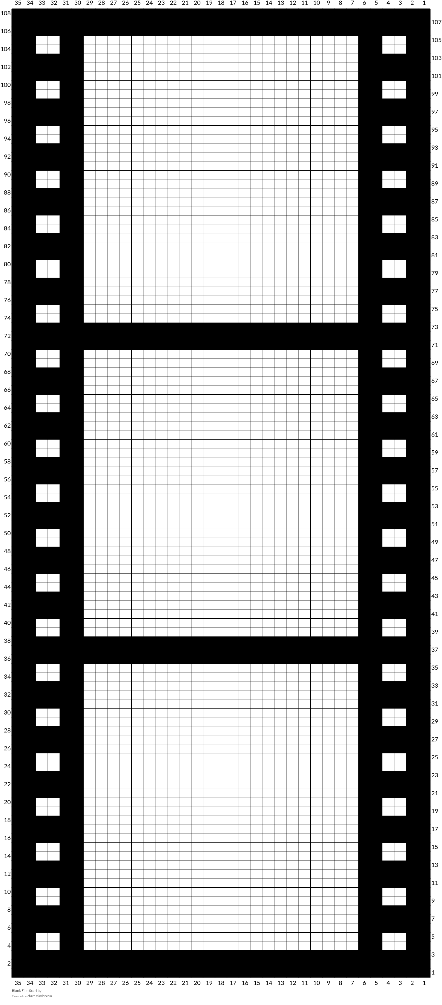 Blank Film Scarf