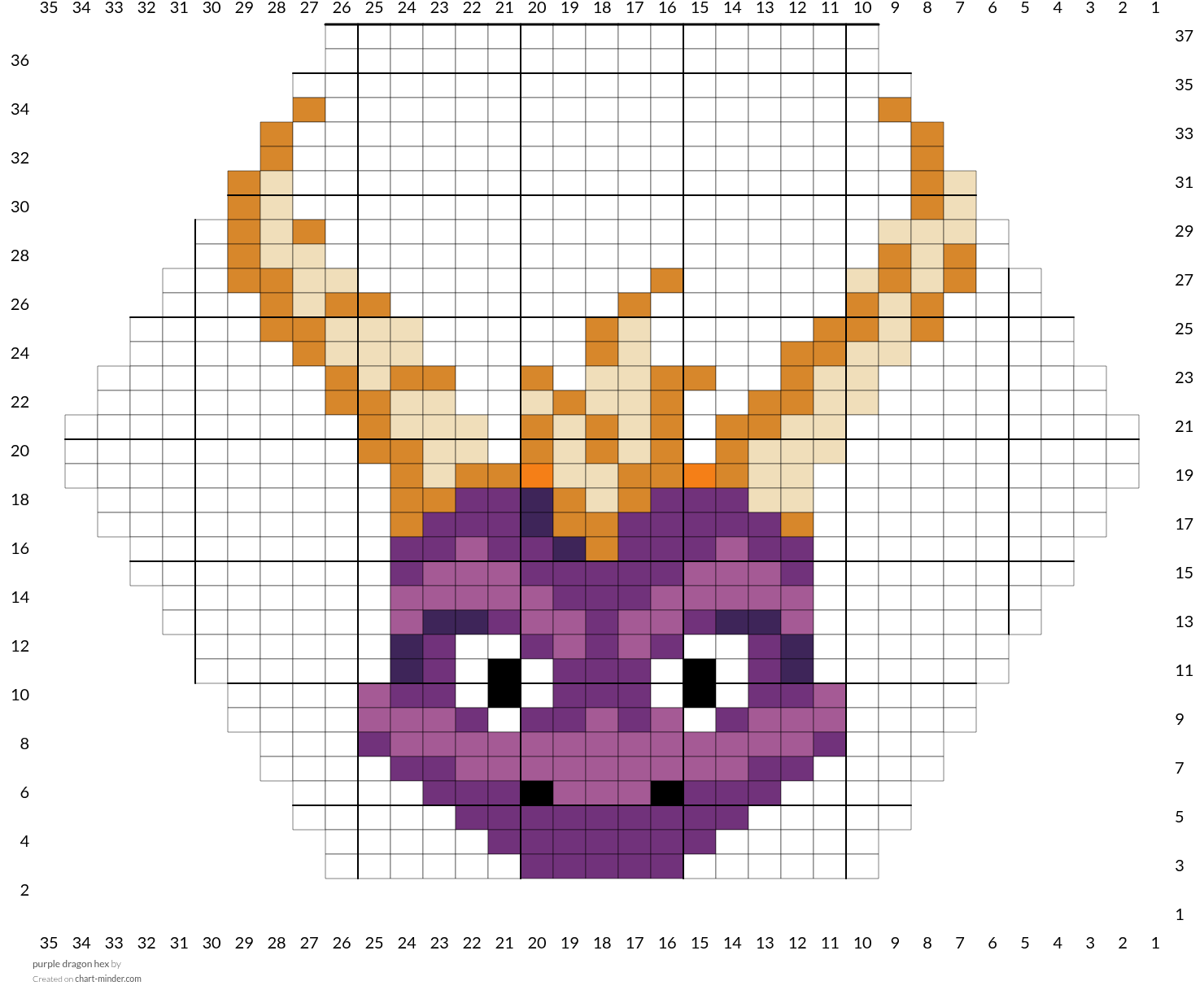 purple dragon hex