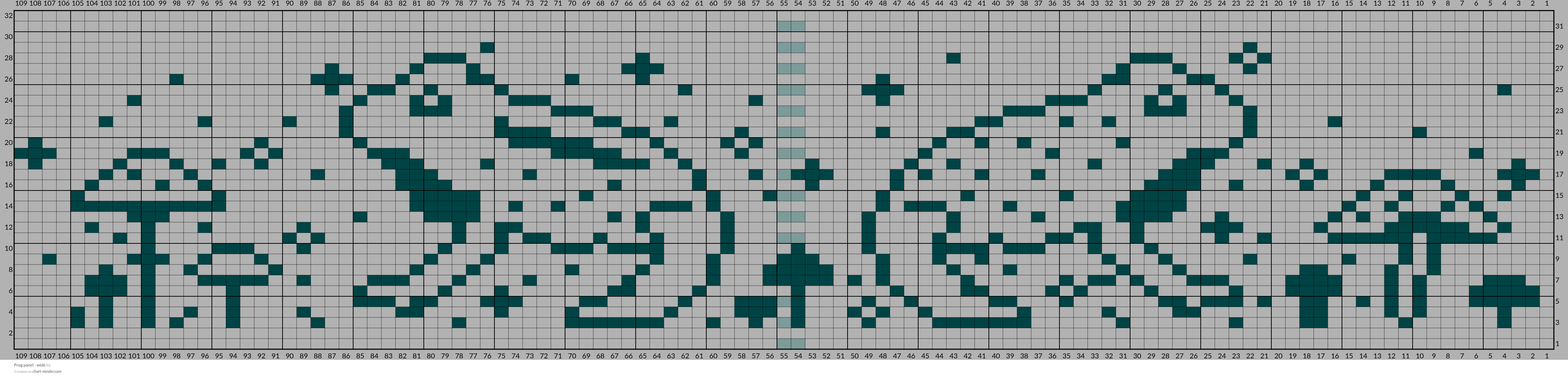 Frog panel - wide