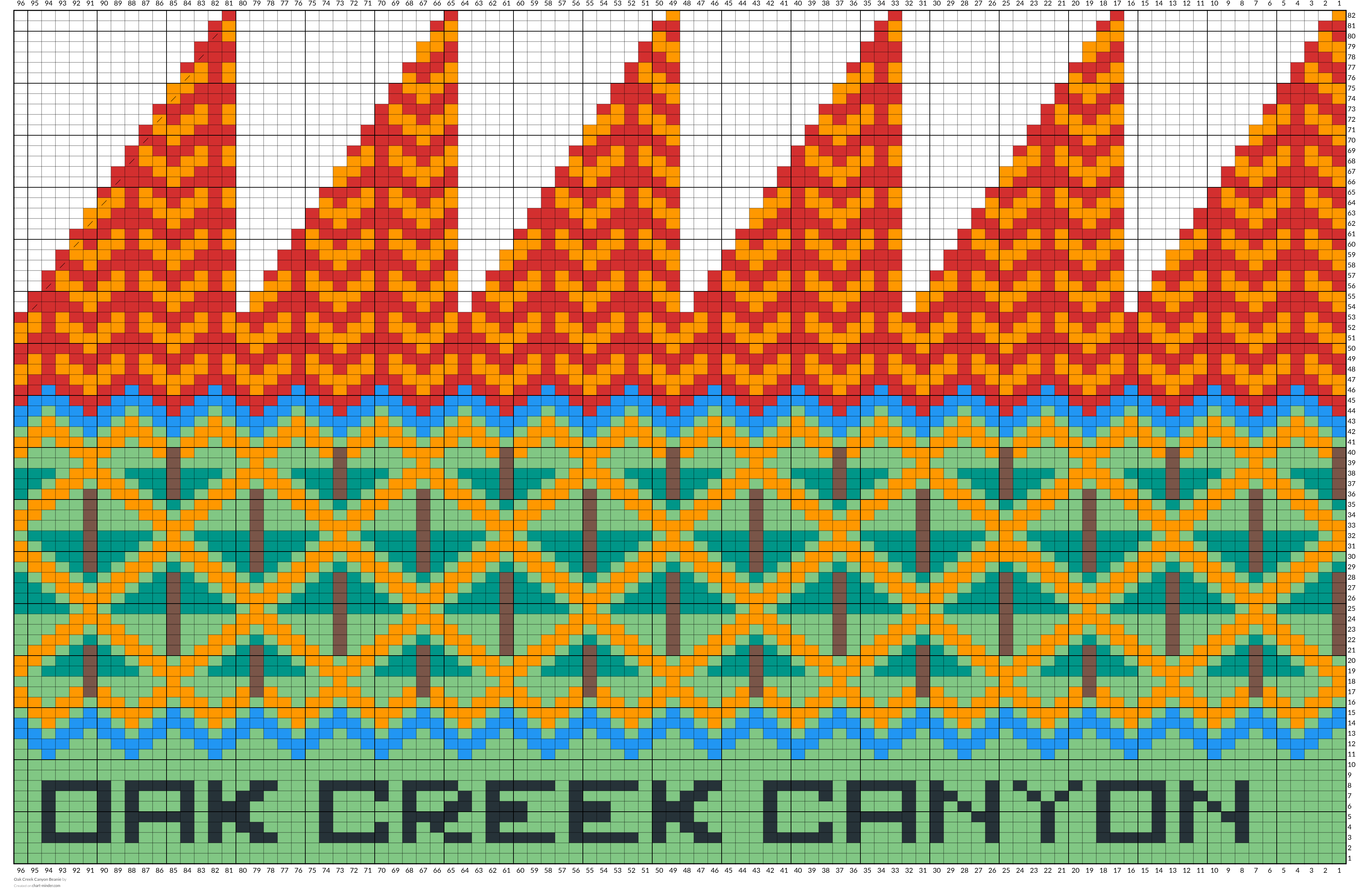 Oak Creek Canyon Beanie