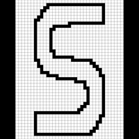 Letter-S-Washcloth-Afghan-Square-Chart.webp