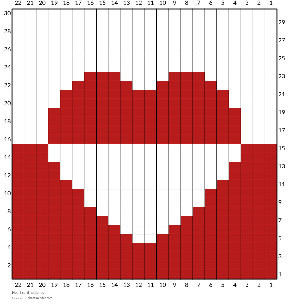 Heart card holder