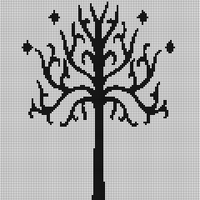 White Tree of Gondor Image black and white.jpeg