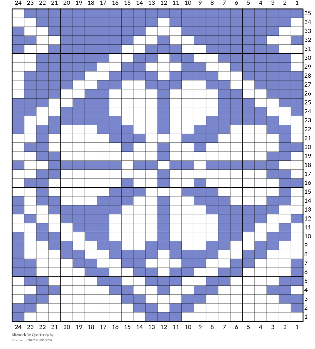 Sitzmark for Quarterzip