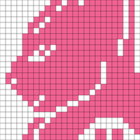 Cat Face Profile (right hand)
