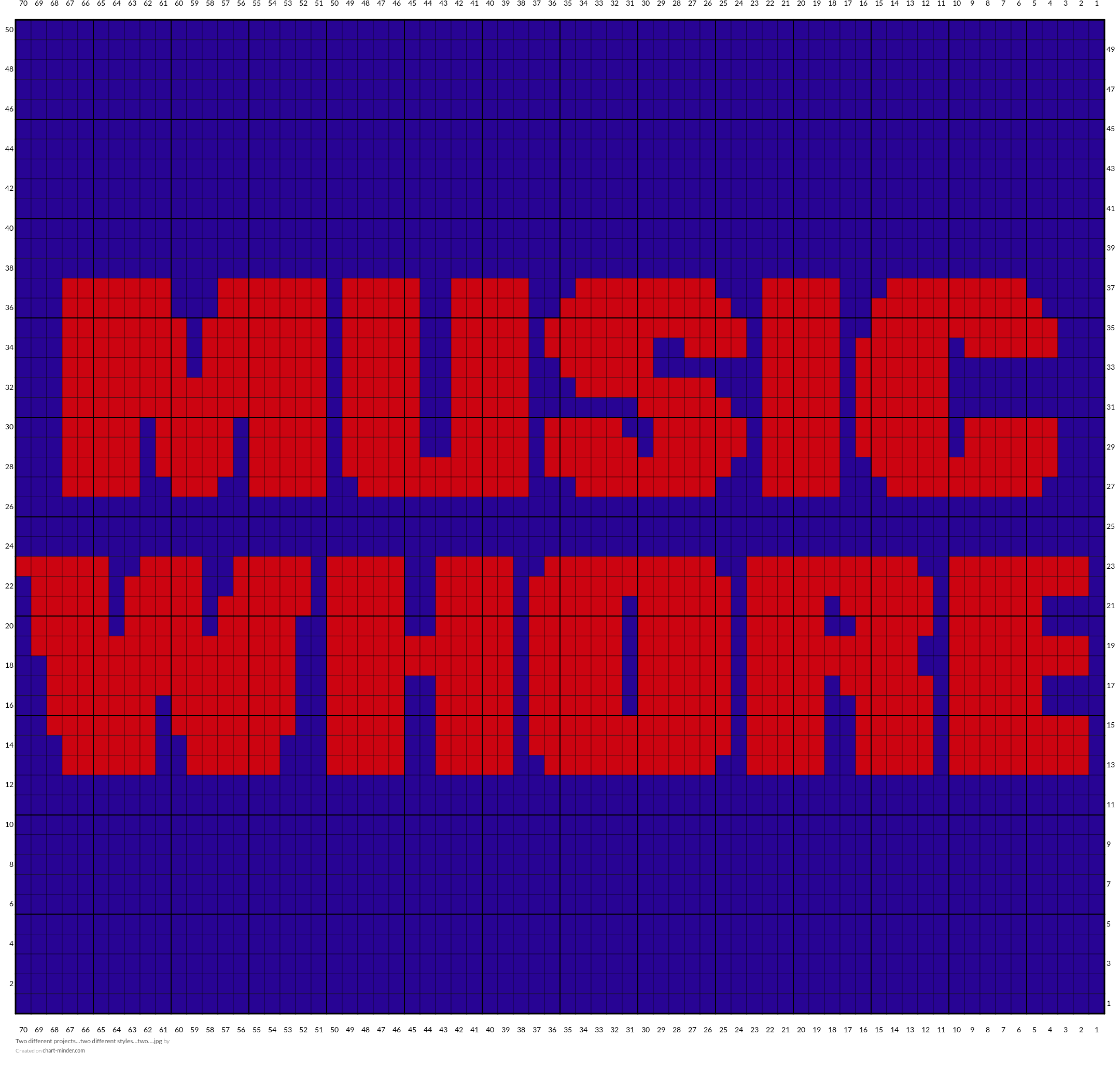 Two different projects…two different styles…two….jpg