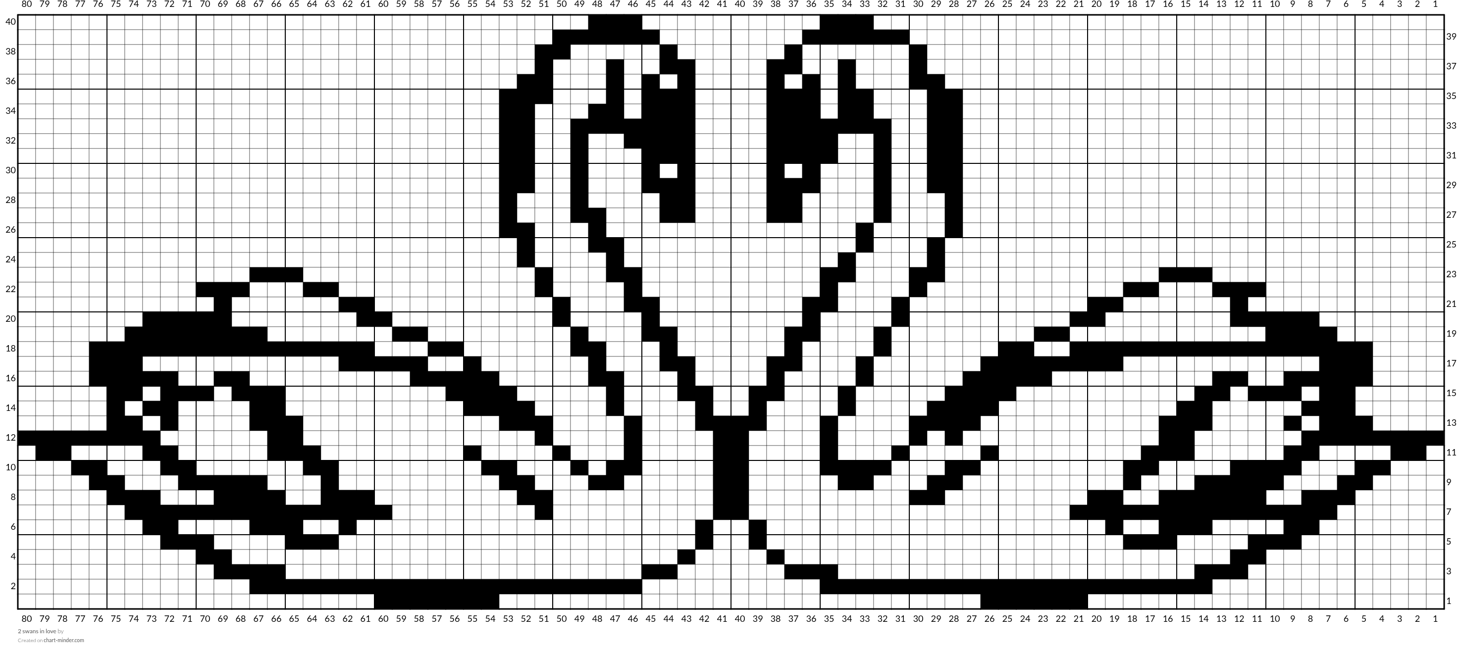 2 swans in love