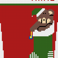 bear stocking 