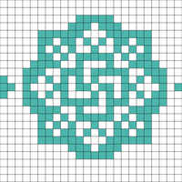 Mosaic hat