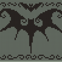 bat tapestry