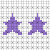 Fingerless Gloves Back Single Star