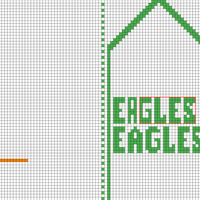 Eagles mittens