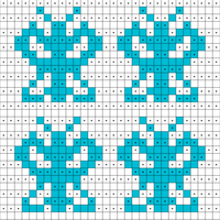 Fingerless Glove Back Double Butterfly